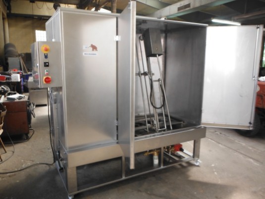 Drahtesel Haver Boecker Hochdruck-Teilereinigungsanlage