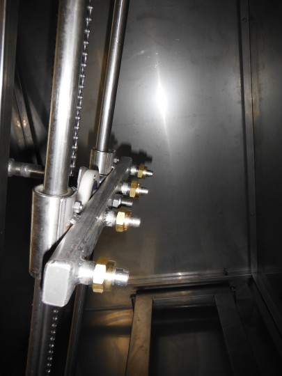Drahtesel Spritzarm Hochdruck-Teilereinigungsanlage